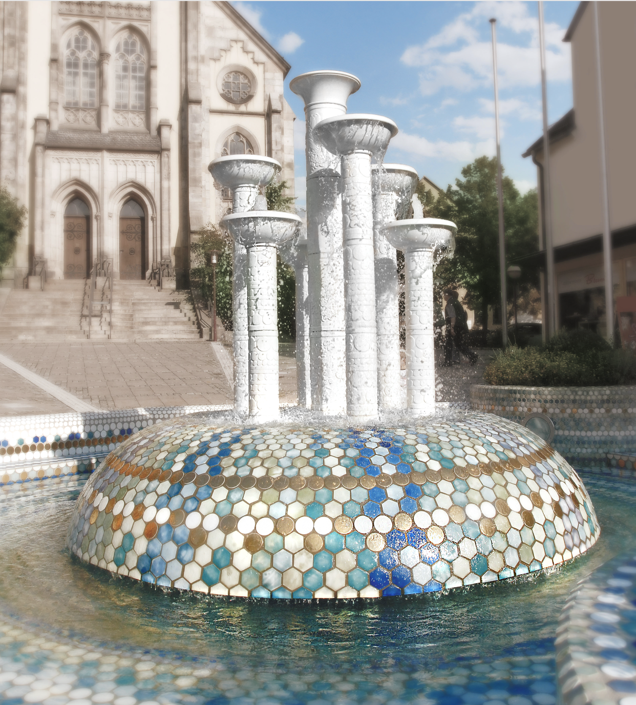 Porzellanbrunnen